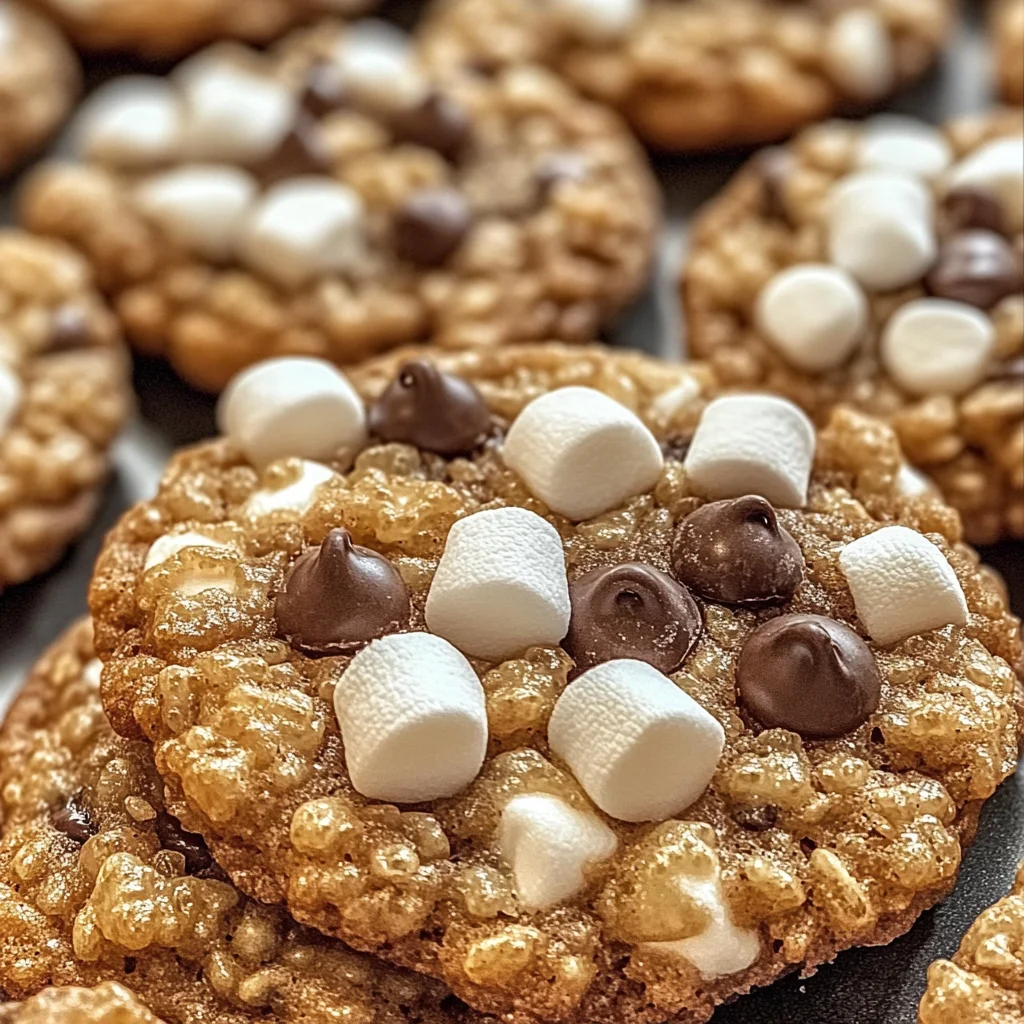 Rice Krispie Cookies with Chocolate Chips Recipe