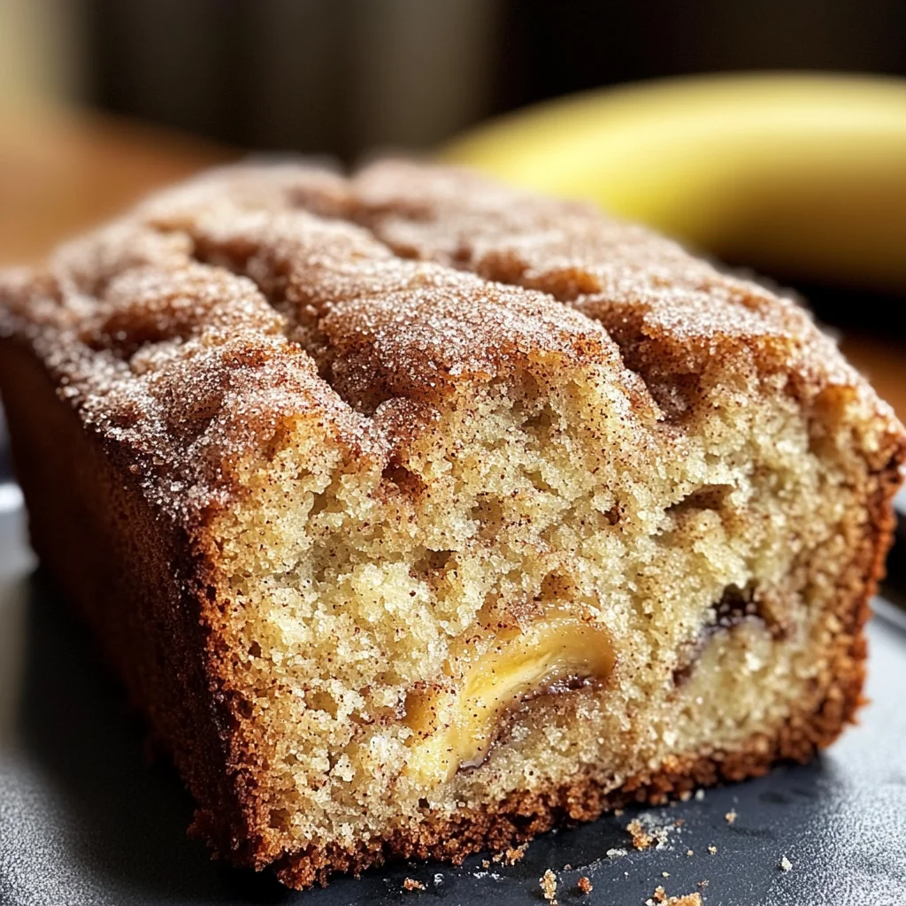 Snickerdoodle Banana Bread Recipe