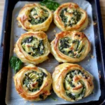 Spinach Artichoke Swirls