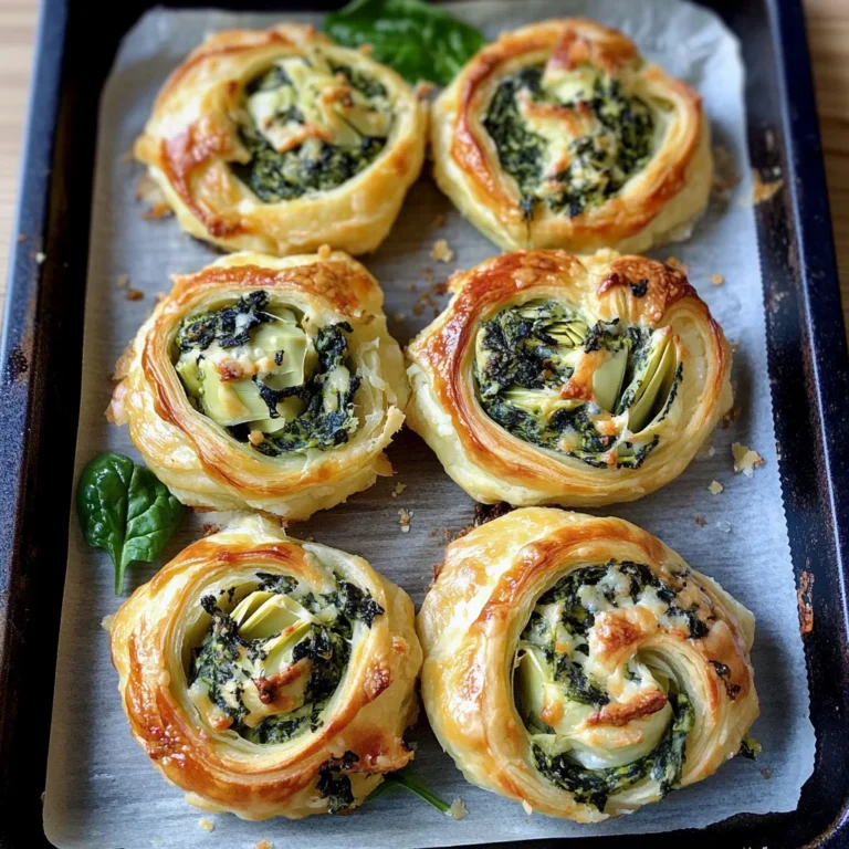 Spinach Artichoke Swirls