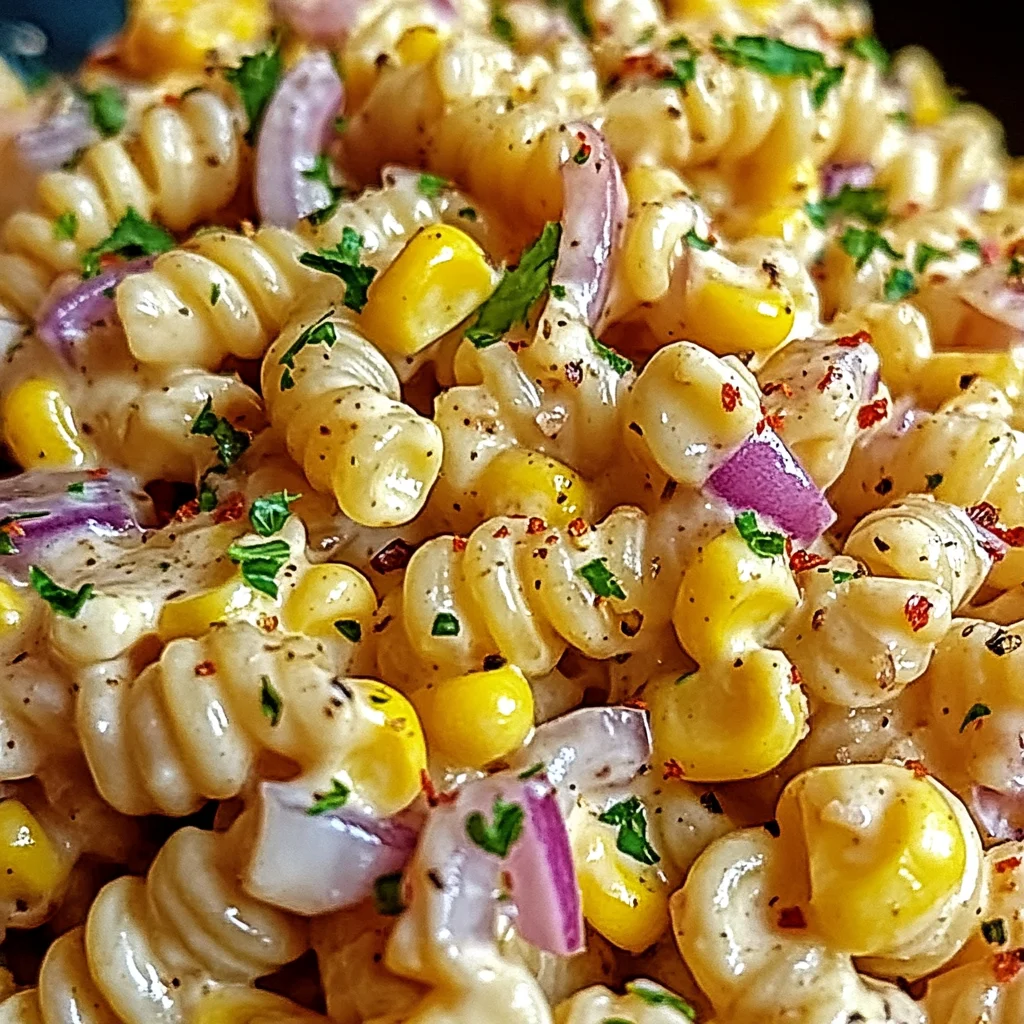 Street Corn Pasta Salad