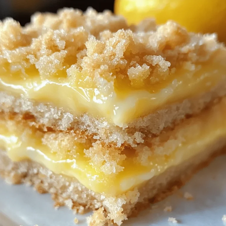 Sugar Cookie Lemonade Crumble