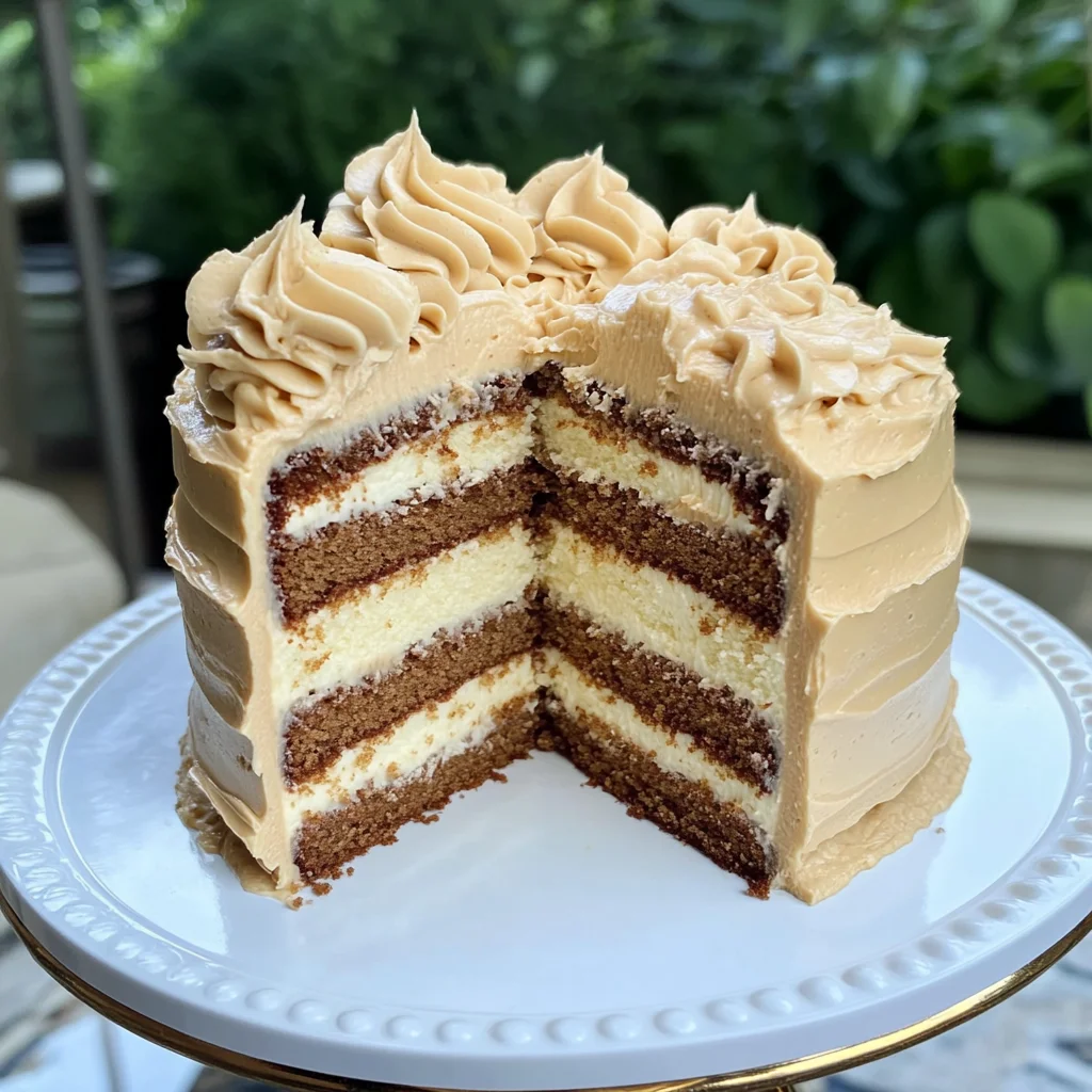 White Chocolate Mocha Cake