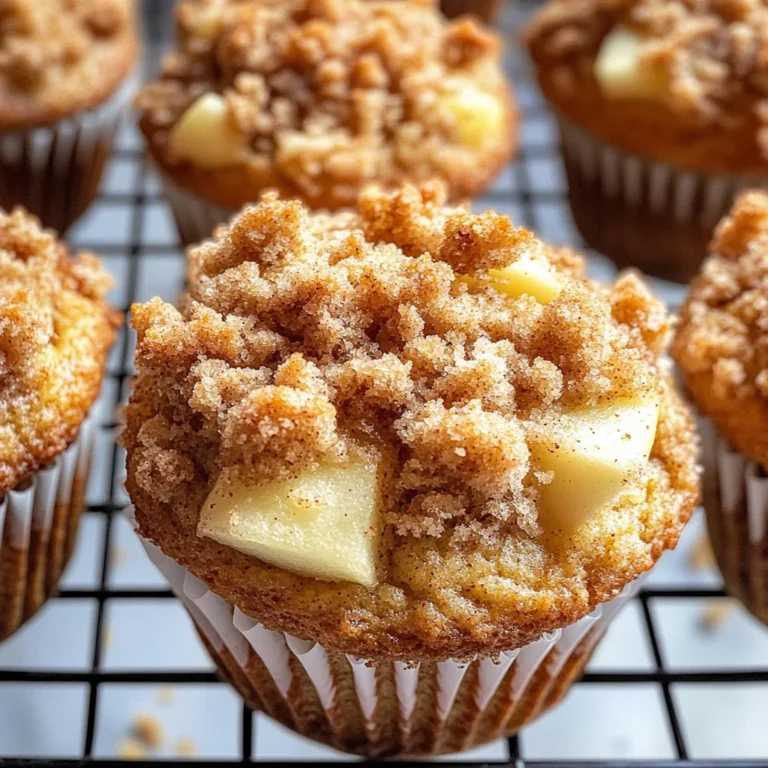 Apple Cinnamon Crumb Muffins