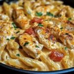 Cajun Cream Cheese Chicken Pasta Bake Recipe
