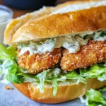 Crispy Chicken Caesar Sandwich