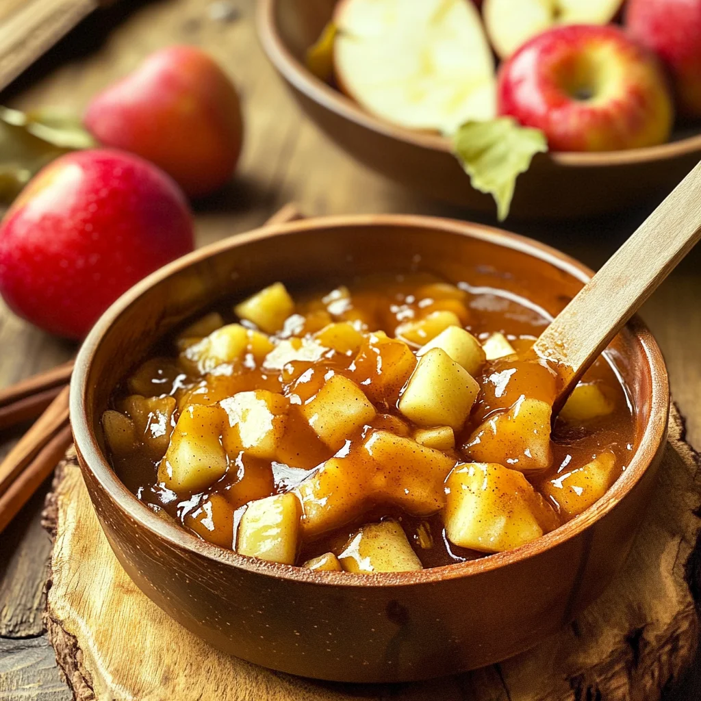 Homemade Apple Pie Filling