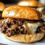 Irresistible French Onion Beef Sloppy Joes