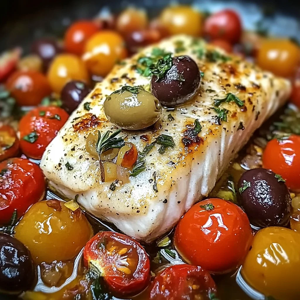 Mediterranean Baked Fish