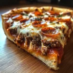 Pizza Burger Pie: A Delicious Twist on Classic Flavors