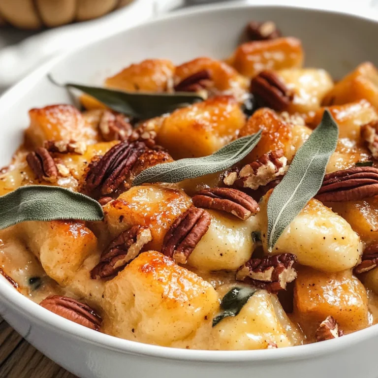 Pumpkin Gnocchi Bake