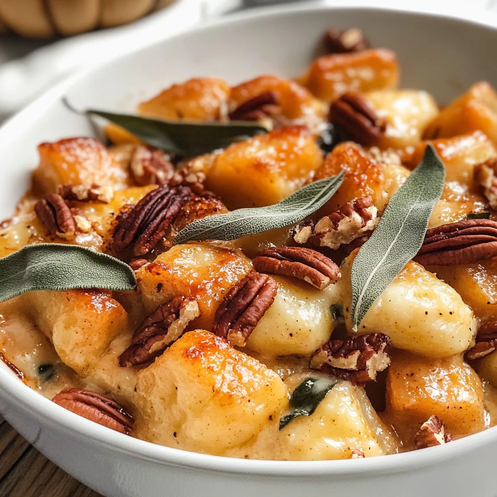 Pumpkin Gnocchi Bake