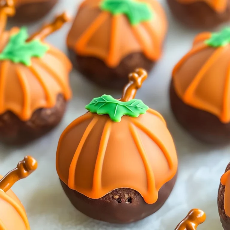 Pumpkin Oreo Balls