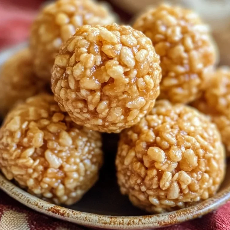 Rice Crispy Peanut Butter Balls