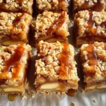 Salted Caramel Apple Pie Bars