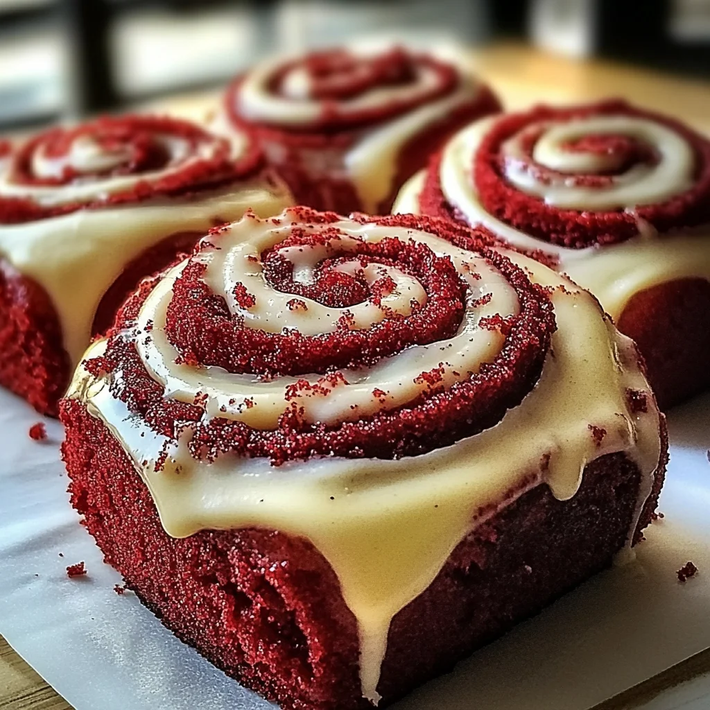 ed Velvet Cinnamon Rolls: A Decadent Twist on a Classic