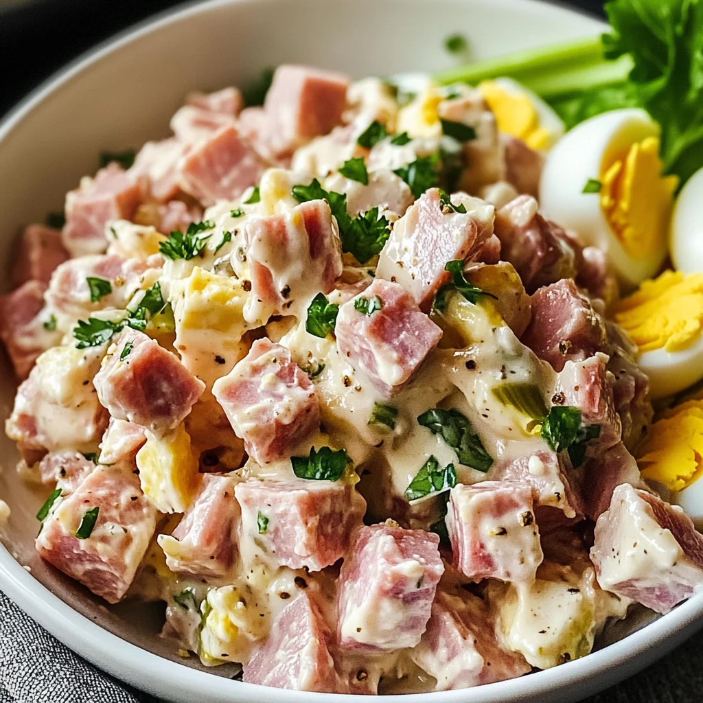 Delicious Ham Salad: A Flavor-Packed Twist for Your Lunch
