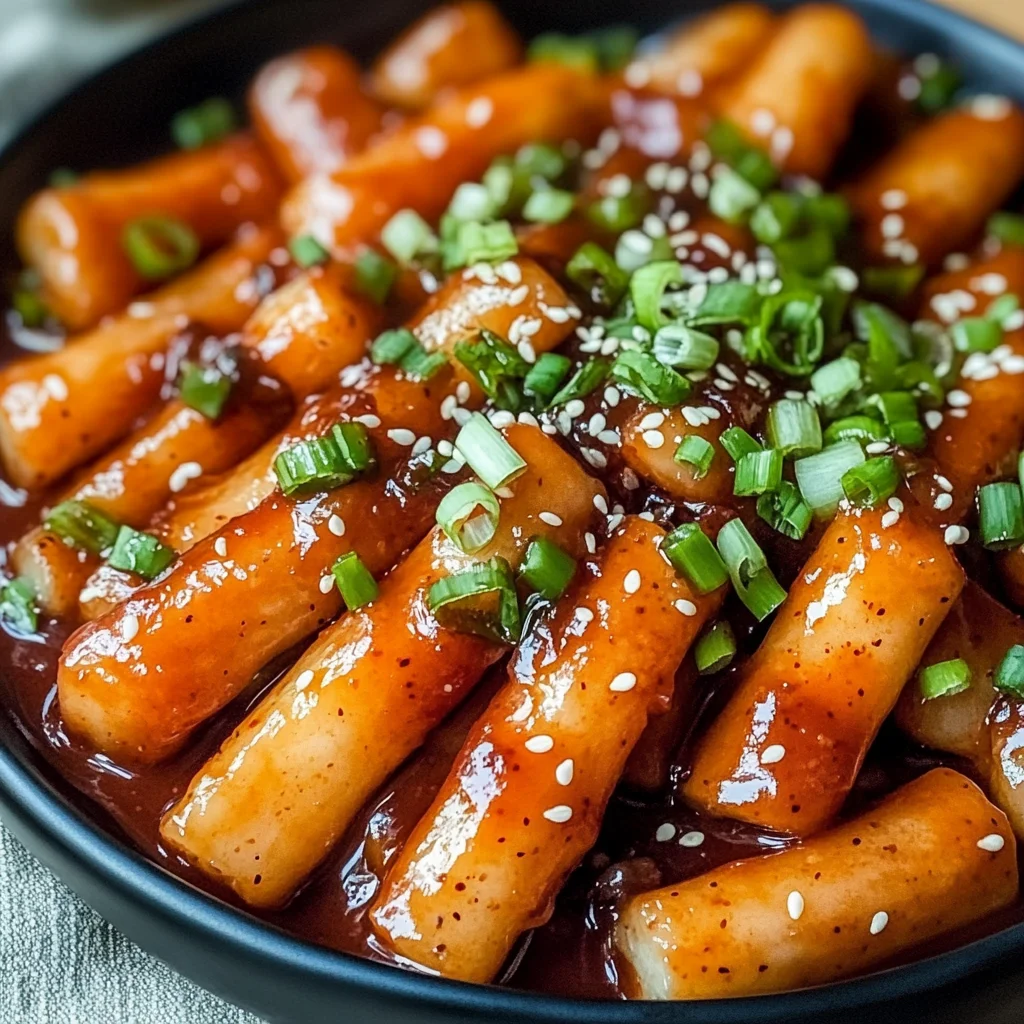 Delicious Jajang Tteokbokki: A Chewy Taste of Korea