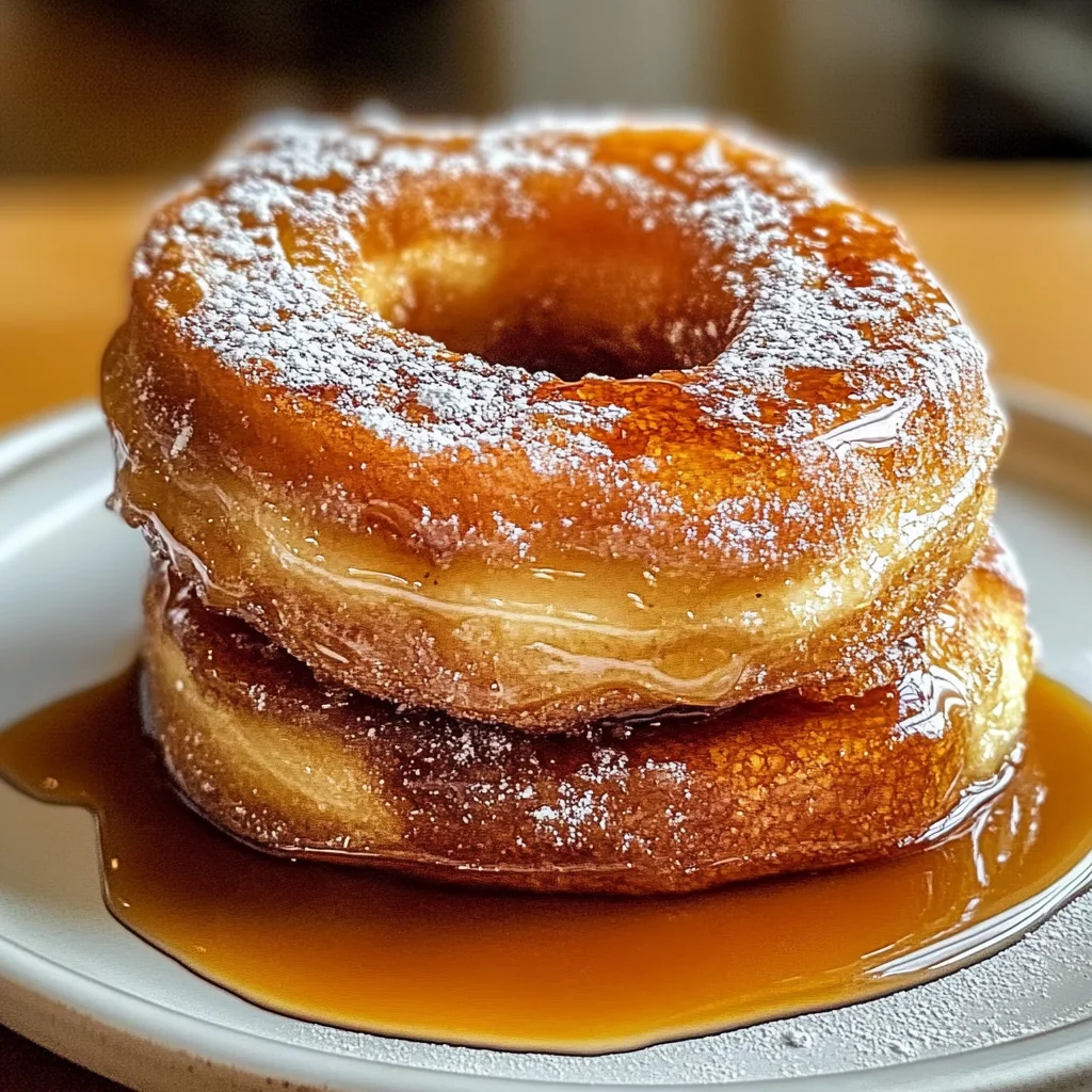 Delicious Maple French Toast Bagel for a Cozy Breakfast Delight