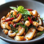 Delicious Three Cup Squid Stir Fry You’ll Love in Minutes