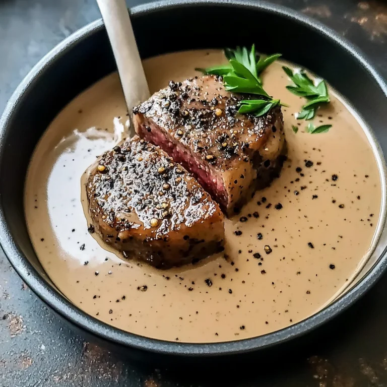 Elevate Your Dishes with Irresistible Peppercorn Sauce