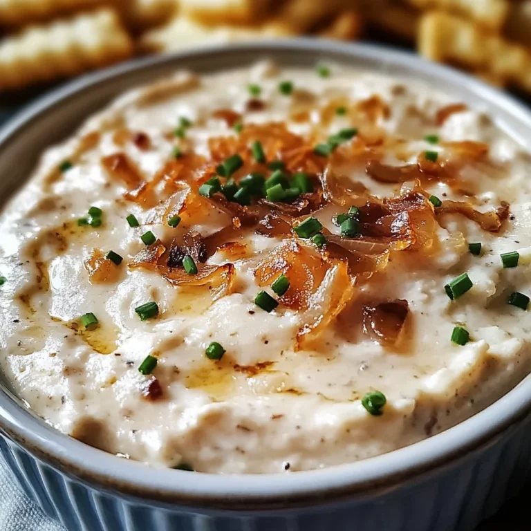 Irresistible Smoked Gouda and Caramelized Onion Dip Recipe