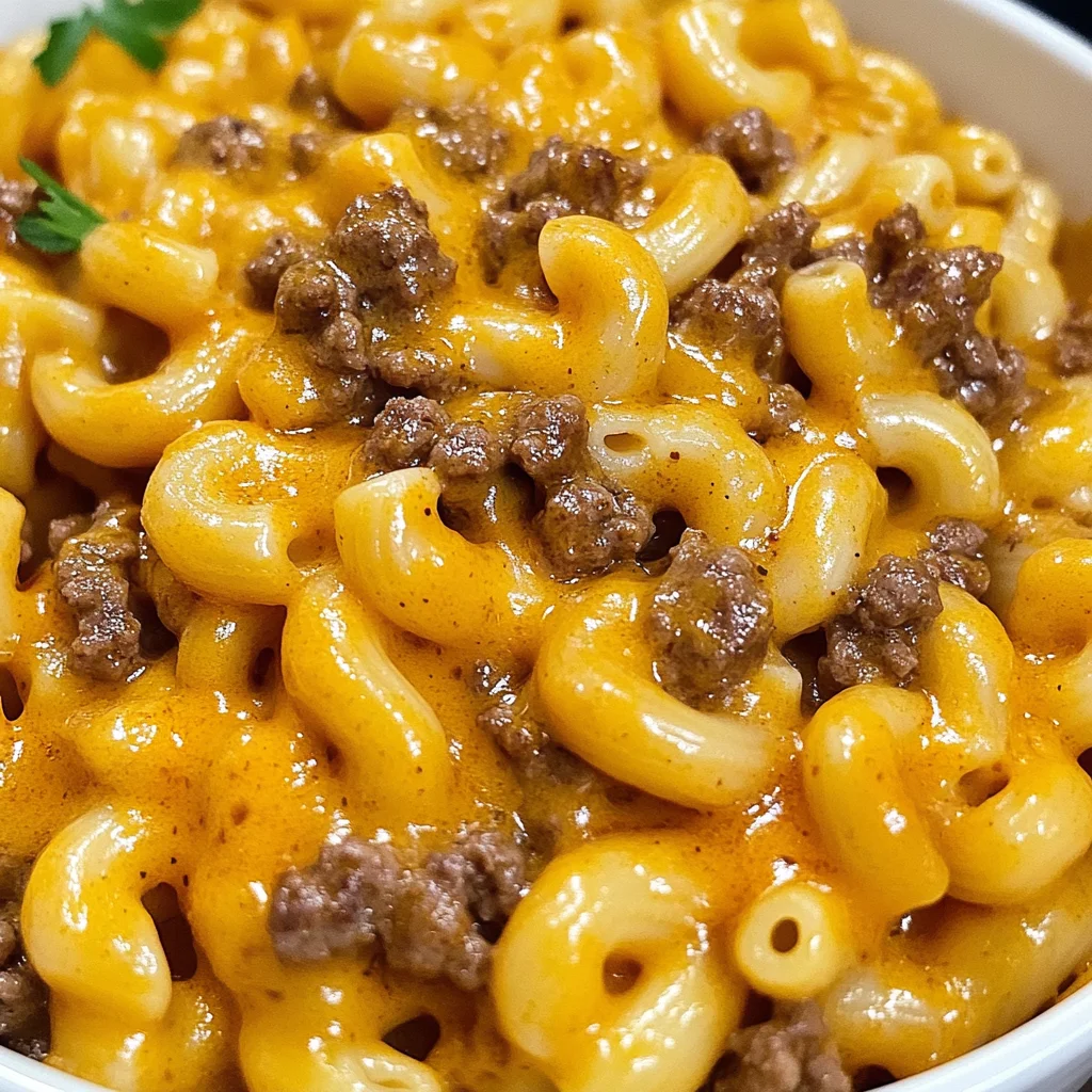 Savory Instant Pot Cheeseburger Macaroni in Just 25 Minutes