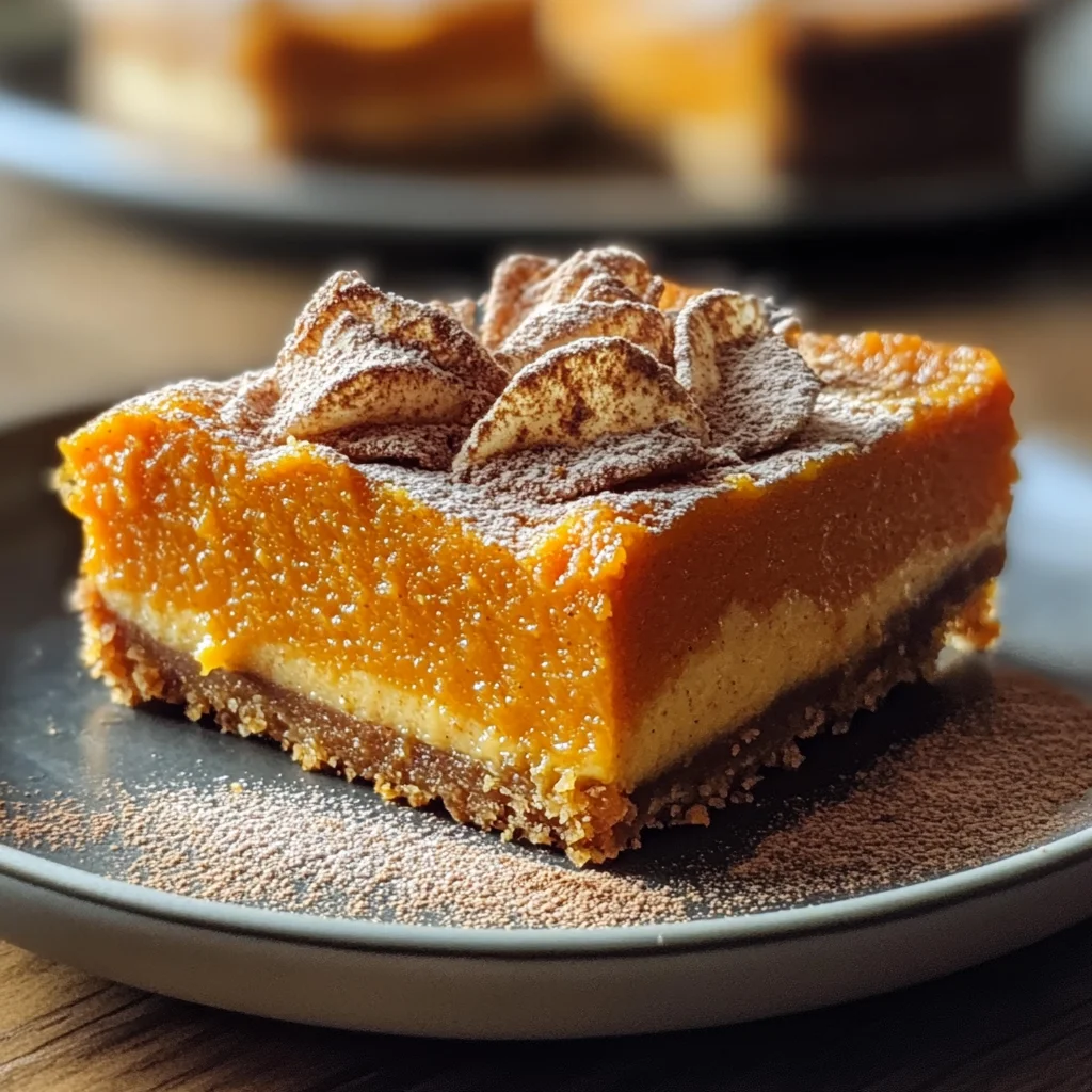 Sweet Potato Pie Bars: The Perfect Fall Dessert Treat
